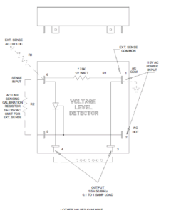 Sensor / Intertravamento de Nível de Tensão  modelo Standard - B1011-G