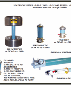 Divisores de Tensão de Alta Tensão de Alta Precisão