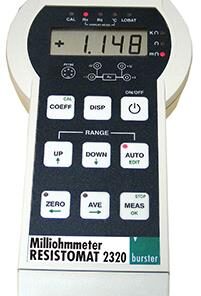 Burster Resistomat 2320 - Microohmímetro e Milliohmímetro