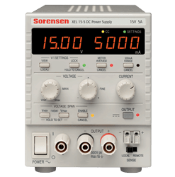 Fonte de Alimentação CC - Série XEL  Sorensen